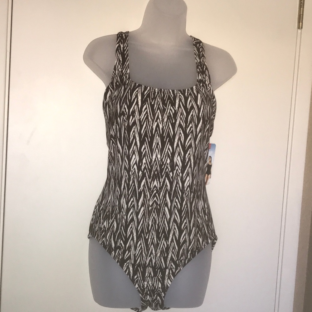 Speedo One Piece Racerback NWT - Picture 2 of 5